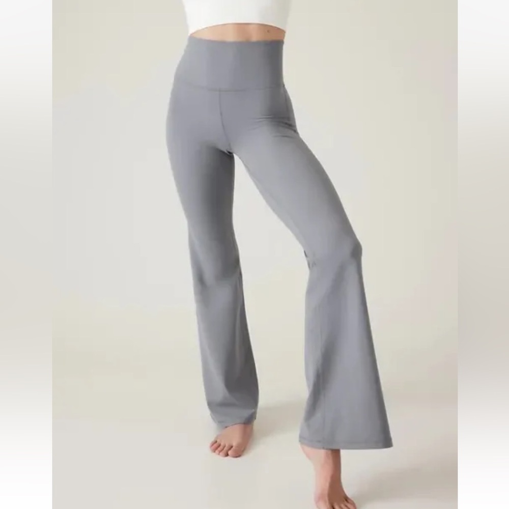NWT Elation Flare Pant Large Tall in Coastline Blue